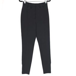 ALTUZARRA Women's Dress Pants Trousers Size 38 ITALY🇮🇹MADE Black Viscose Blend